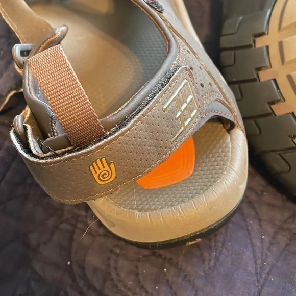 Teva Minam Men's Size 12 Sports Sandals 4289 Brown Open Toe Adjustable Straps - Picture 6 of 6